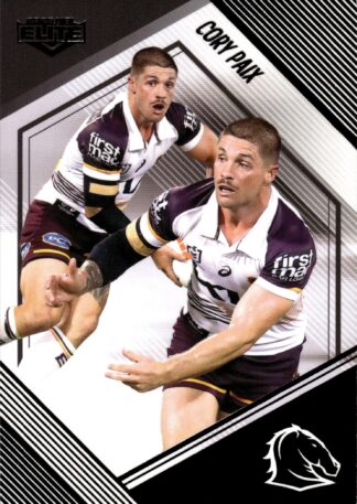 2025 NRL Elite Black Diamond Mojo - MB007 Cory Paix Brisbane Broncos