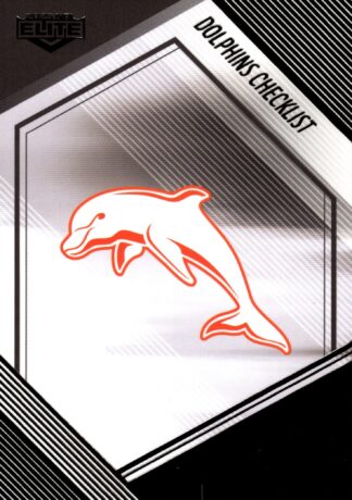 2025 NRL Elite Black Diamond Mojo - MB037 Checklist Dolphins