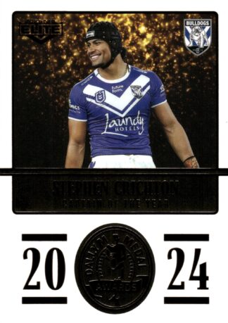 2025 NRL Elite Dally M Awards - DM15 Stephen Crichton Canterbury Bulldogs