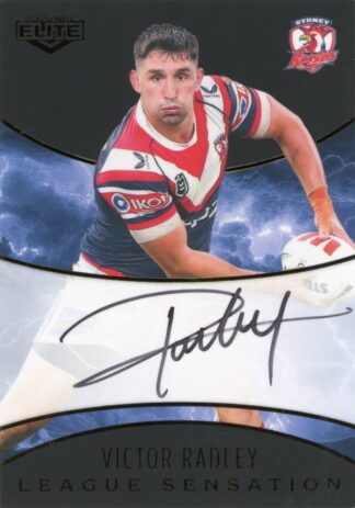 2025 NRL Elite Black League Sensations Signature - LSB15 Victor Radley Sydney Roosters