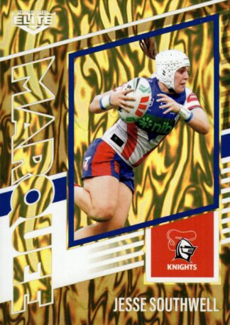 2025 NRL Elite Marquee Gold - MG23 Jesse Southwell Newcastle Knights