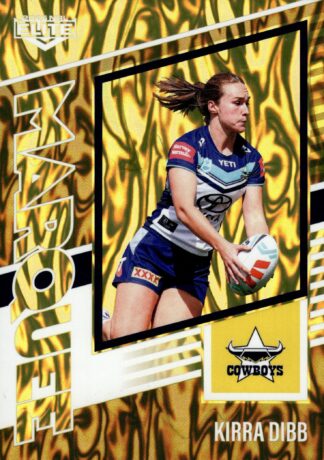 2025 NRL Elite Marquee Gold - MG26 Kirra Dibb North QLD Cowboys