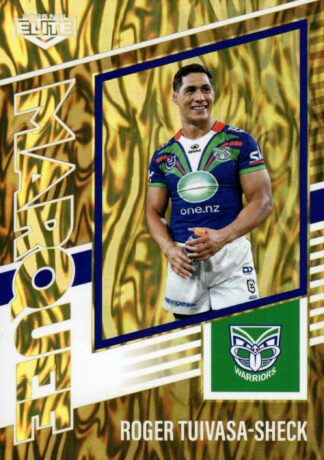 2025 NRL Elite Marquee Gold - MG40 Roger Tuivasa-Sheck Warriors