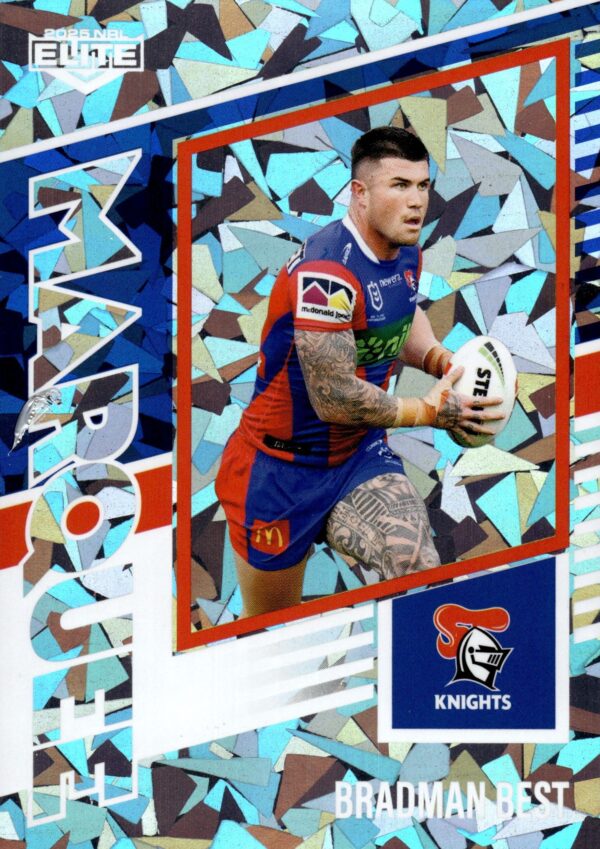 2025 NRL Elite Marquee Priority - MP21 Bradman Best Newcastle Knights