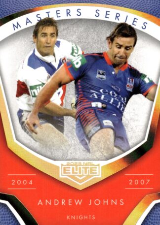 2025 NRL Elite Masters Series - MS05 Andrew Johns Newcastle Knights 2004 - 2007