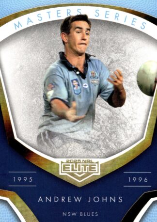 2025 NRL Elite Masters Series - MS06 Andrew Johns NSW Blues 1995 - 1996