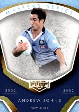 2025 NRL Elite Masters Series - MS09 Andrew Johns NSW Blues 2002 - 2002