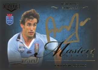 2025 NRL Elite Masters Signature Series - MSS02 Andrew Johns NSW Blues