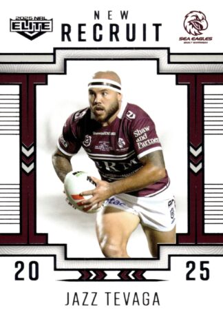 2025 NRL Elite New Recruits - NR14 Jazz Tevaga Manly Sea Eagles