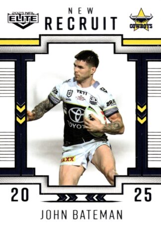 2025 NRL Elite New Recruits - NR19 John Bateman North Queensland Cowboys