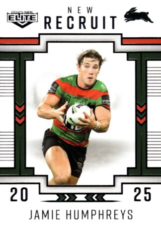2025 NRL Elite New Recruits - NR28 Jamie Humphreys South Sydney Rabbitohs