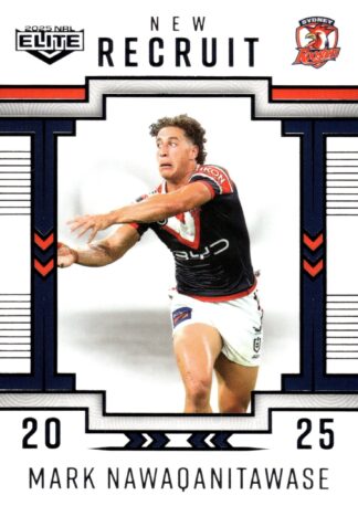 2025 NRL Elite New Recruits - NR29 Mark Nawaqanitawase Sydney Roosters