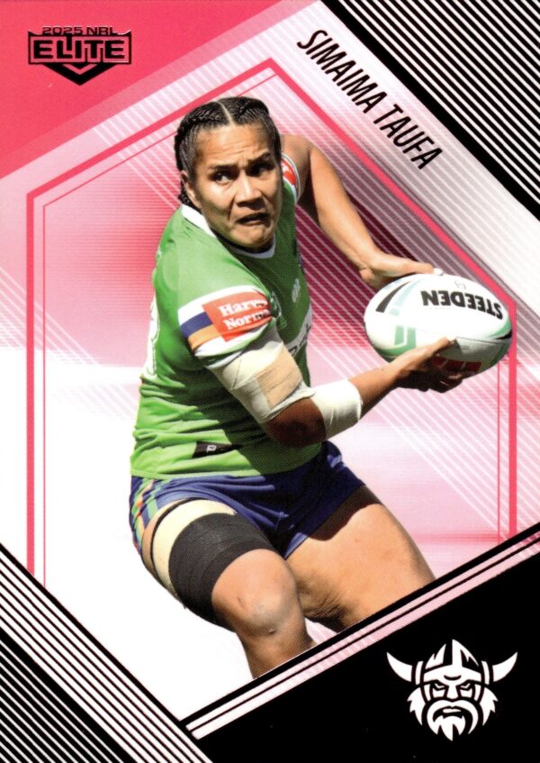 2025 NRLW Elite Pink Diamond Mojo - PD11 Simaima Taufa Canberra Raiders