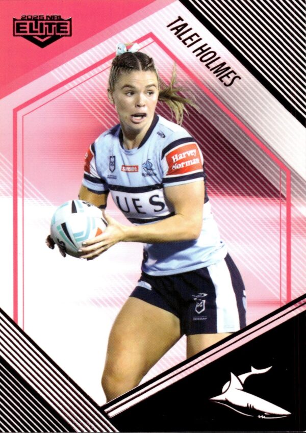 2025 NRLW Elite Pink Diamond Mojo - PD15 Talei Holmes Cronulla Sharks