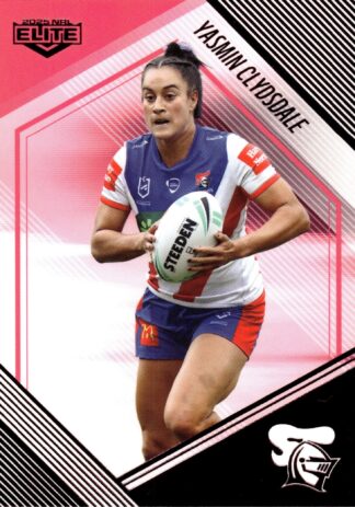 2025 NRLW Elite Pink Diamond Mojo - PD25 Yasmin Clydsdale Newcastle Knights