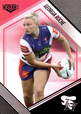 2025 NRLW Elite Pink Diamond Mojo - PD28 Georgia Roche Newcastle Knights