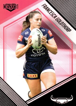2025 NRLW Elite Pink Diamond Mojo - PD33 Francesca Goldthorp North QLD Cowboys
