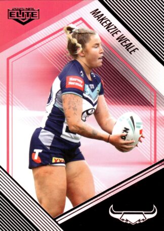 2025 NRL Elite NRLW Pink Diamond Mojo - PD35 Makenzie Weale North QLD Cowboys