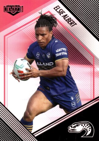 2025 NRLW Elite Pink Diamond Mojo - PD37 Elsie Albert Parramatta Eels