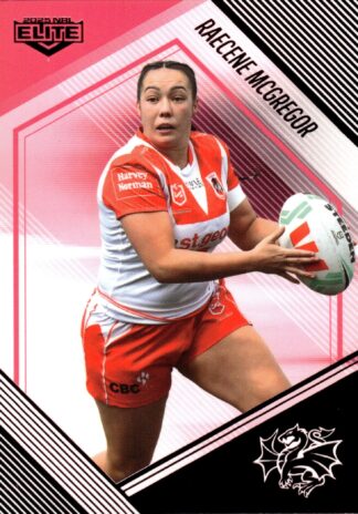 2025 NRL Elite NRLW Pink Diamond Mojo - PD47 Raecene McGregor St George Dragons