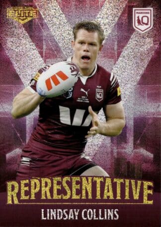 2025 NRL Elite Representatives - REP26 Lindsay Collins QLD Maroons