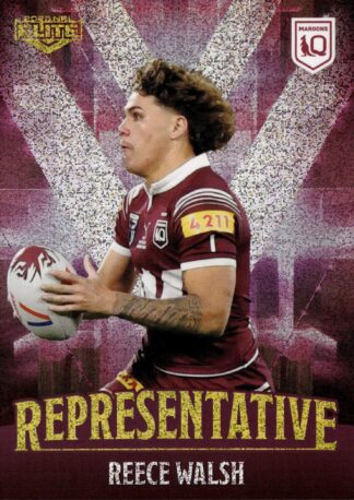 2025 NRL Elite Representatives - REP28 Reece Walsh QLD Maroons