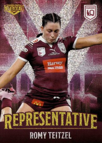 2025 NRL Elite Representatives - REP32 Romy Teitzel QLD Maroons