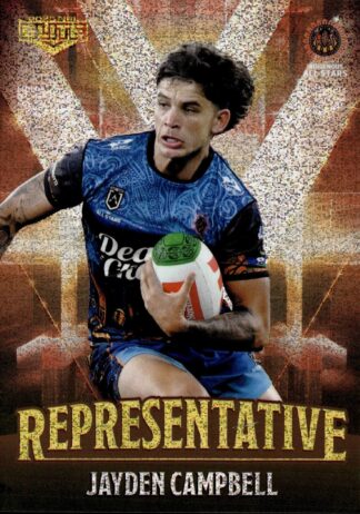 2025 NRL Elite Representatives - REP33 Jayden Campbell Indigenous All-Stars