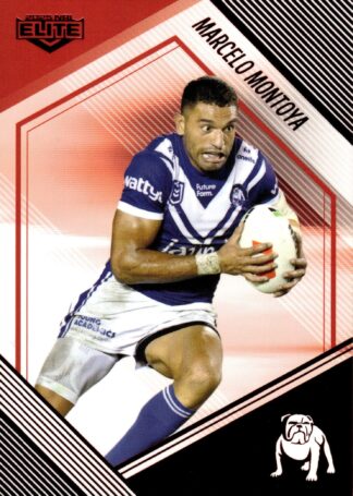 2025 NRL Elite Ruby Mojo - MR024 Marcelo Montoya Canterbury Bulldogs