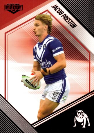 2025 NRL Elite Ruby Mojo - MR025 Jacob Preston Canterbury Bulldogs