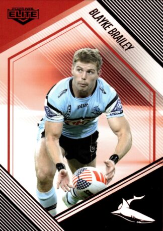 2025 NRL Elite Ruby Mojo - MR029 Blayke Brailey Cronulla Sharks