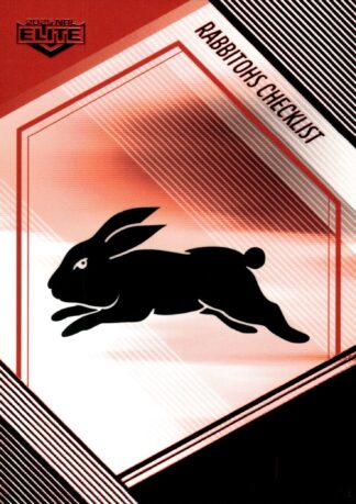2025 NRL Elite Ruby Mojo - MR109 Checklist South Sydney Rabbitohs