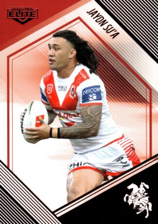 2025 NRL Elite Ruby Mojo - MR125 Jaydn Su'a St George Illawarra Dragons