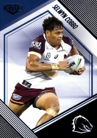 2025 NRL Elite Sapphire Mojo - MS004 Selwyn Cobbo Brisbane Broncos