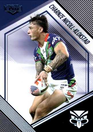 2025 NRL Elite Sapphire Mojo - MS142 Charnze Nicoll-Klokstad Warriors