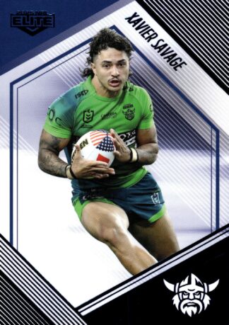 2025 NRL Elite Sapphire Mojo - MS015 Xavier Savage Canberra Raiders