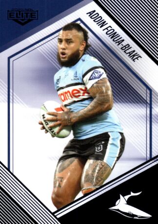 2025 NRL Elite Sapphire Mojo - MS030 Addin Fonua-Blake Cronulla Sharks