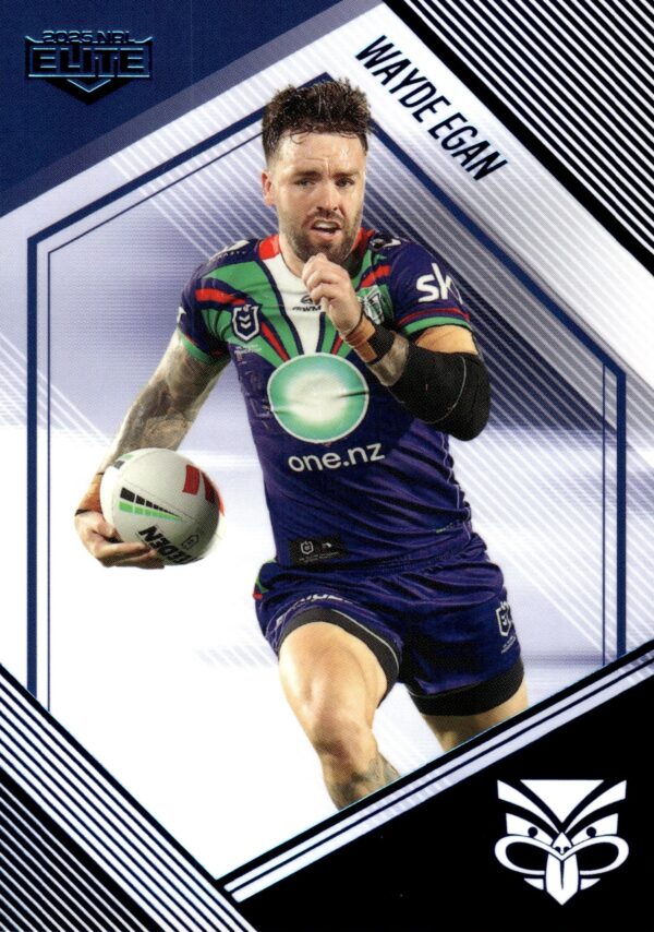 2025 NRL Elite Sapphire Mojo - MS138 Wayde Egan Warriors