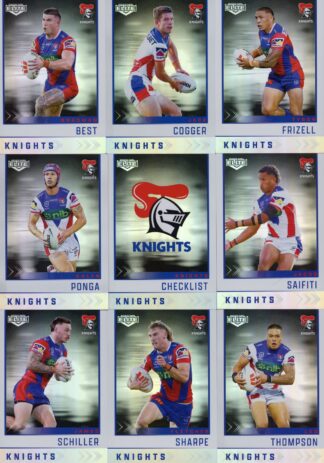 2025 NRL Elite Silver Special Team Set - Newcastle Knights
