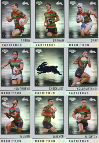 2025 NRL Elite Silver Special Team Set - South Sydney Rabbitohs