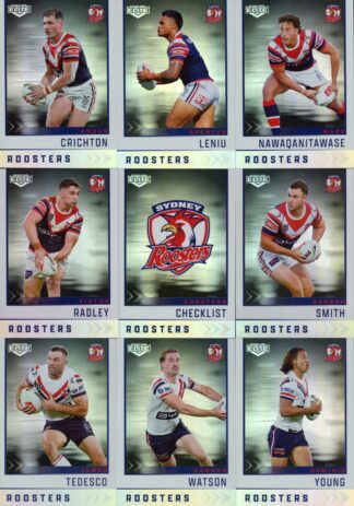 2025 NRL Elite Silver Special Team Set - Sydney Roosters