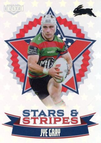 2025 NRL Elite Stars And Stripes - US26 Jye Gray South Sydney Rabbitohs