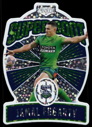 2025 NRL Elite Super Boot - SB02 Jamal Fogarty Canberra Raiders