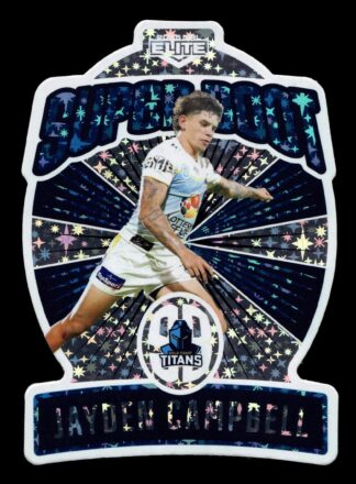 2025 NRL Elite Super Boot - SB06 Jayden Campbell Gold Coast Titans