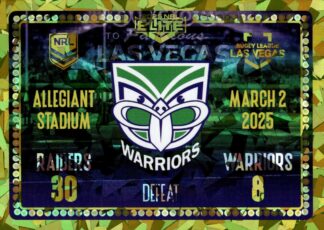 2025 NRL Elite Vegas Case Card - CC2 Kurt Capewell & Charnze Nicoll-Klokstad Warriors