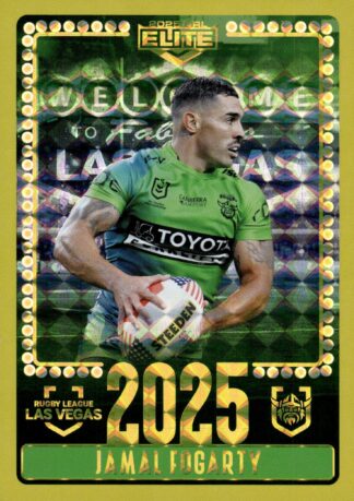 2025 NRL Elite Las Vegas Round - V01 Jamal Fogarty Canberra Raiders