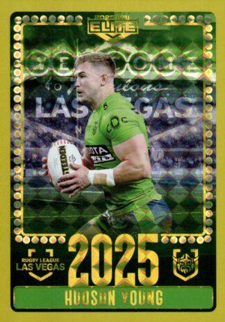 2025 NRL Elite Las Vegas Round - V06 Hudson Young Canberra Raiders