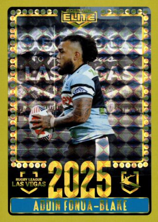 2025 NRL Elite Las Vegas Round - V20 Addin Fonua-Blake Cronulla Sharks