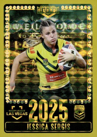 2025 NRL Elite Las Vegas Round - V29 Jessica Sergis Jillaroos