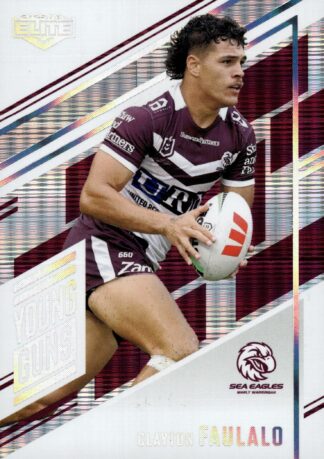 2025 NRL Elite Young Guns Priority - YGP14 Clayton Faulalo Manly Sea Eagles